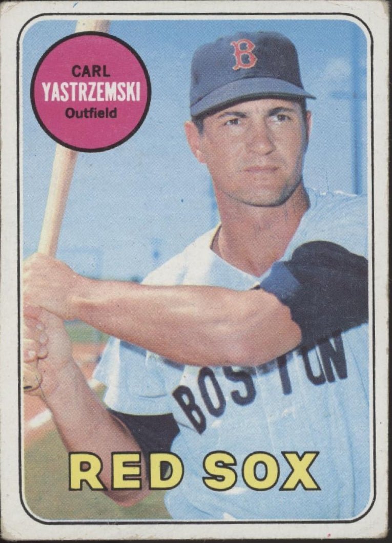 Carl Yastrzemski 1969 Topps #130 Boston Red Sox VG #3 - Collector Store LLC