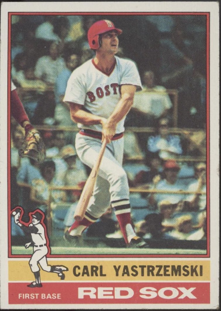 Carl Yastrzemski 1976 Topps #230 Boston Red Sox VG - EX - Collector Store LLC