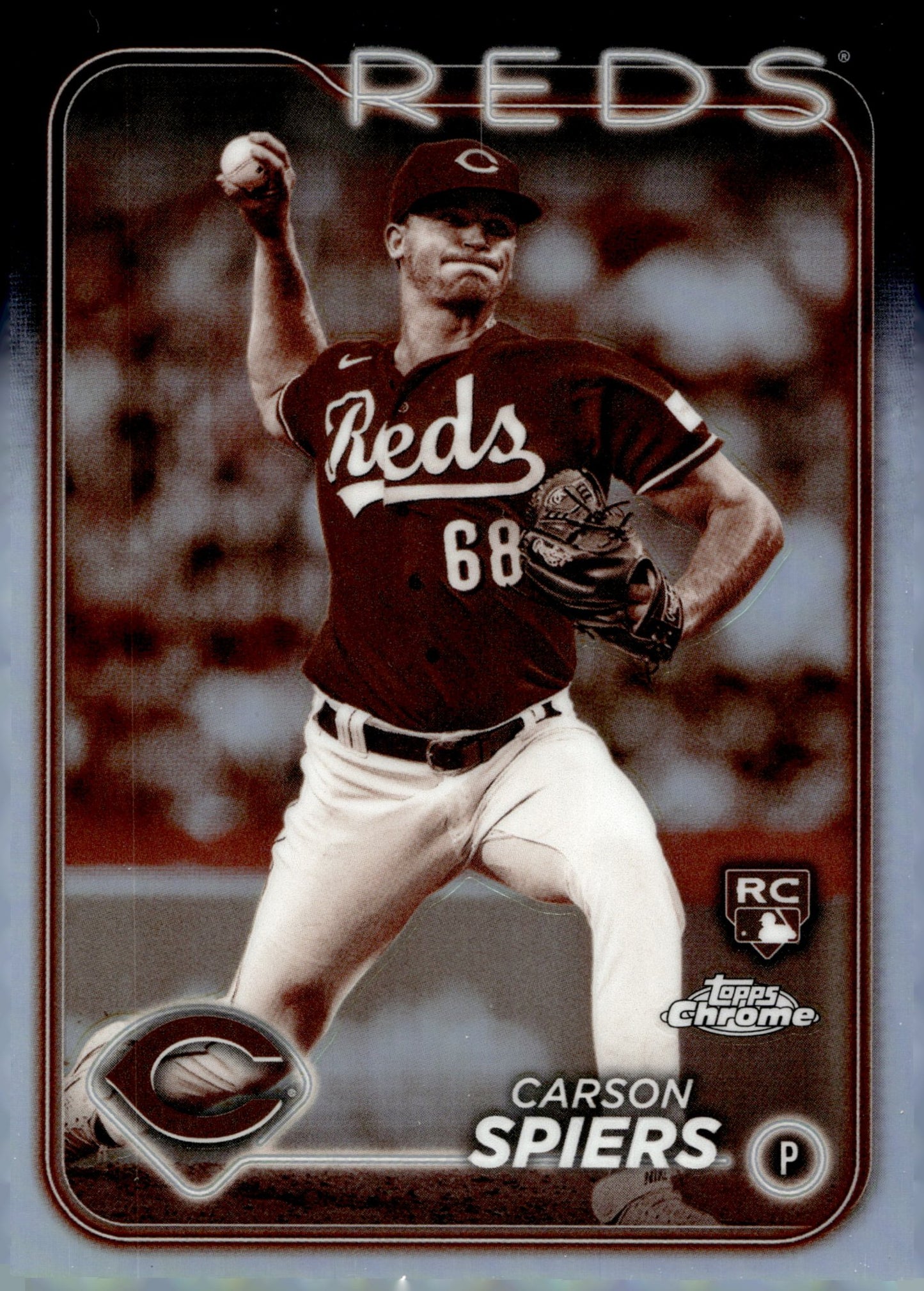Carson Spiers 2024 Topps Chrome Sepia Refractor RC 167 - Collector Store LLC