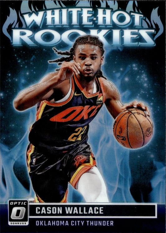 Cason Wallace 2023 - 24 Panini Donruss Optic White Hot Rookies RC #3 - Collector Store LLC
