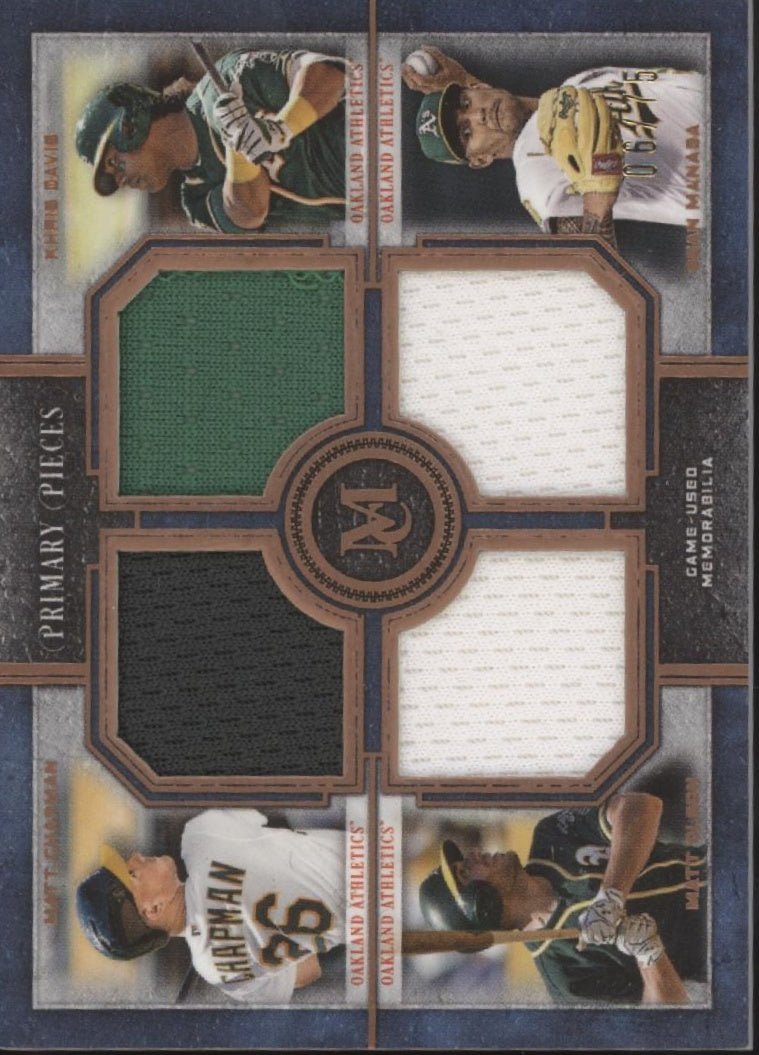 Chapman Davis Olson Manaea 2019 Museum Collection Primary Pieces Swatch /75 - Collector Store LLC