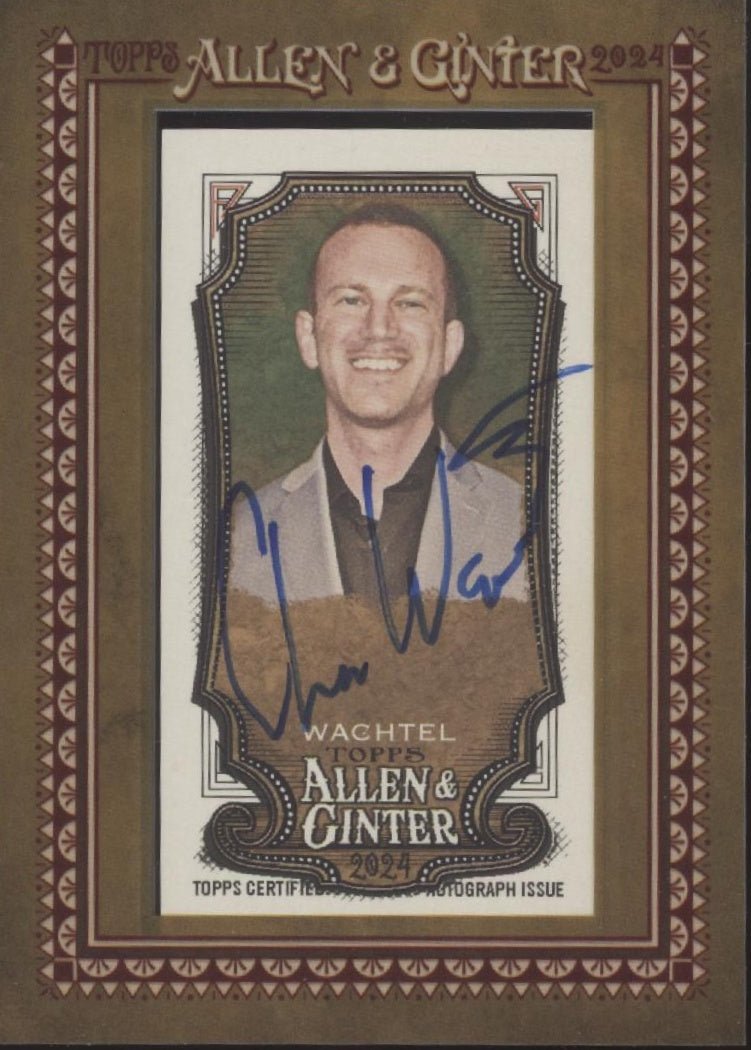 Charlie Wachtel 2024 Topps Allen & Ginter Mini Framed Auto #MA - CW - Collector Store LLC