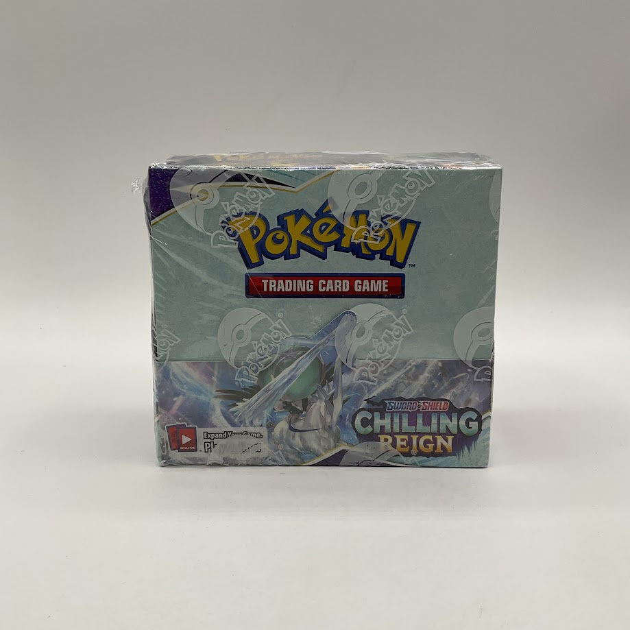 Pokemon: Sword & Shield Chilling Reign Booster Box #1 *See Picture for Condition* Pokemon: Sword & Shield Chilling Reign Booster Box #1 *See Picture for Condition*