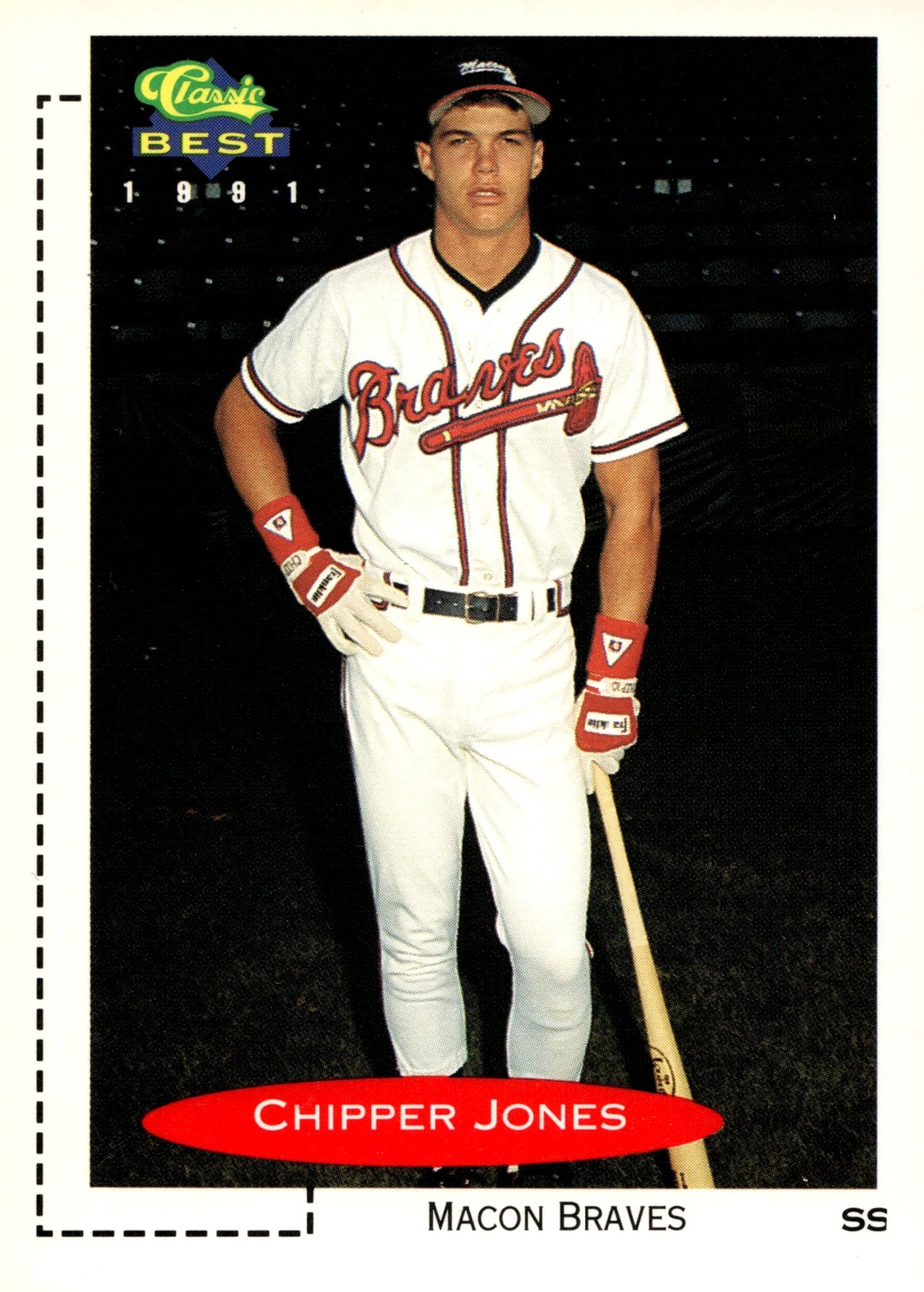 Chipper Jones 1991 Classic Best #268 #2 - Collector Store LLC
