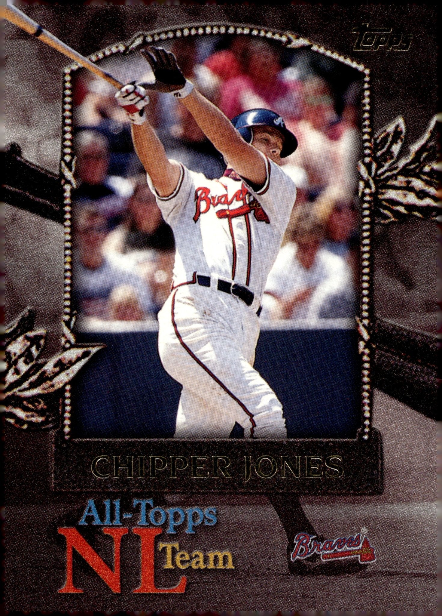 Chipper Jones 1999 Topps All - Topps NL Team AT5 - Collector Store LLC