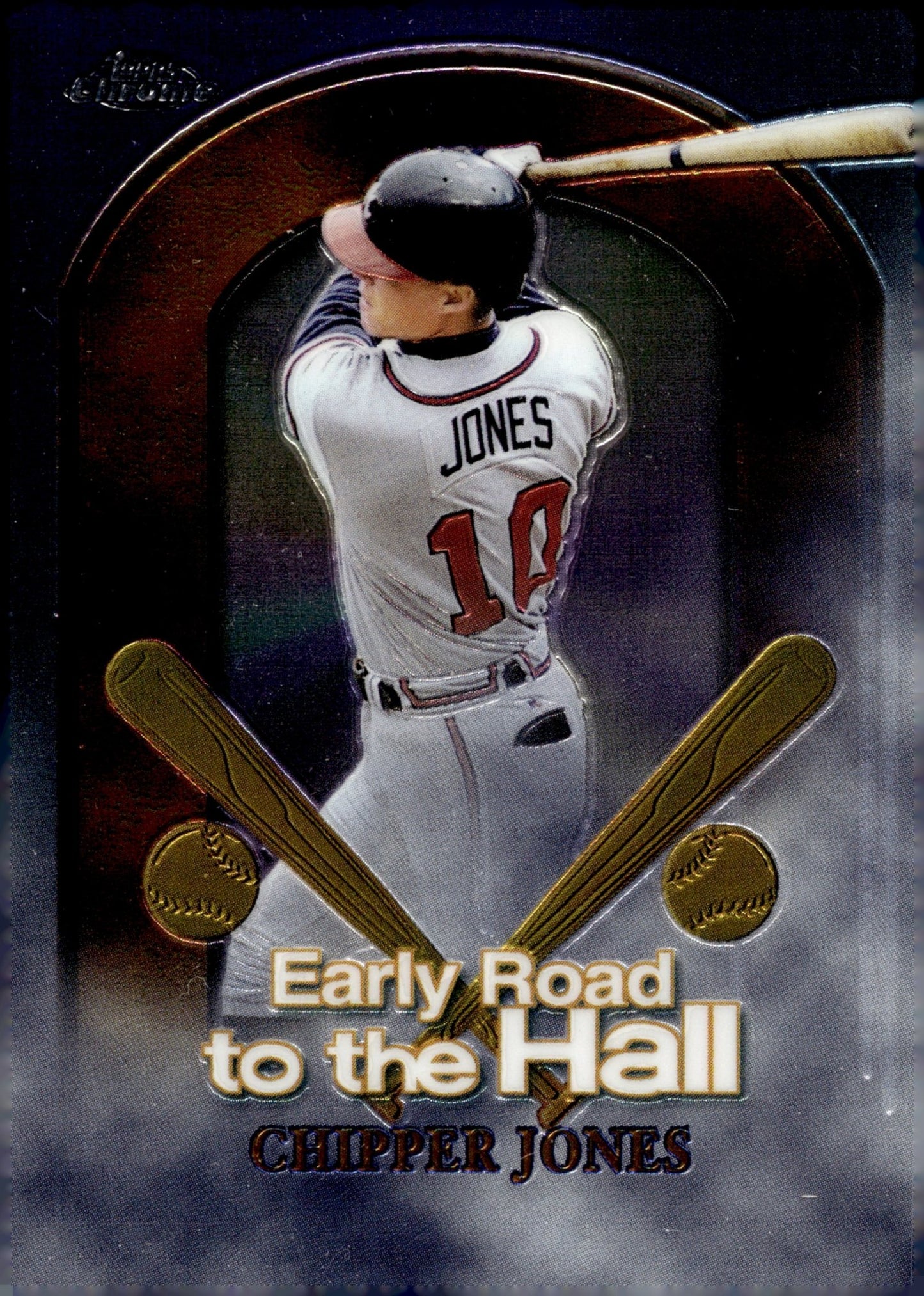 Chipper Jones 1999 Topps Chrome Early Road to the Hall #ER6 - Collector Store LLC