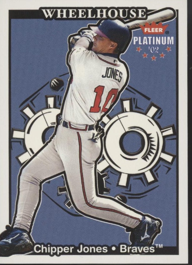 Chipper Jones 2002 Fleer Platinum Wheelhouse #17 #1 - Collector Store LLC