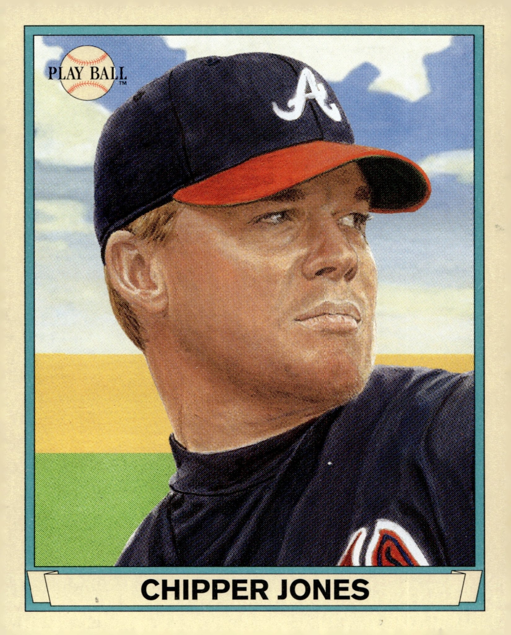 Chipper Jones 2003 Upper Deck Play Ball 7 - Collector Store LLC