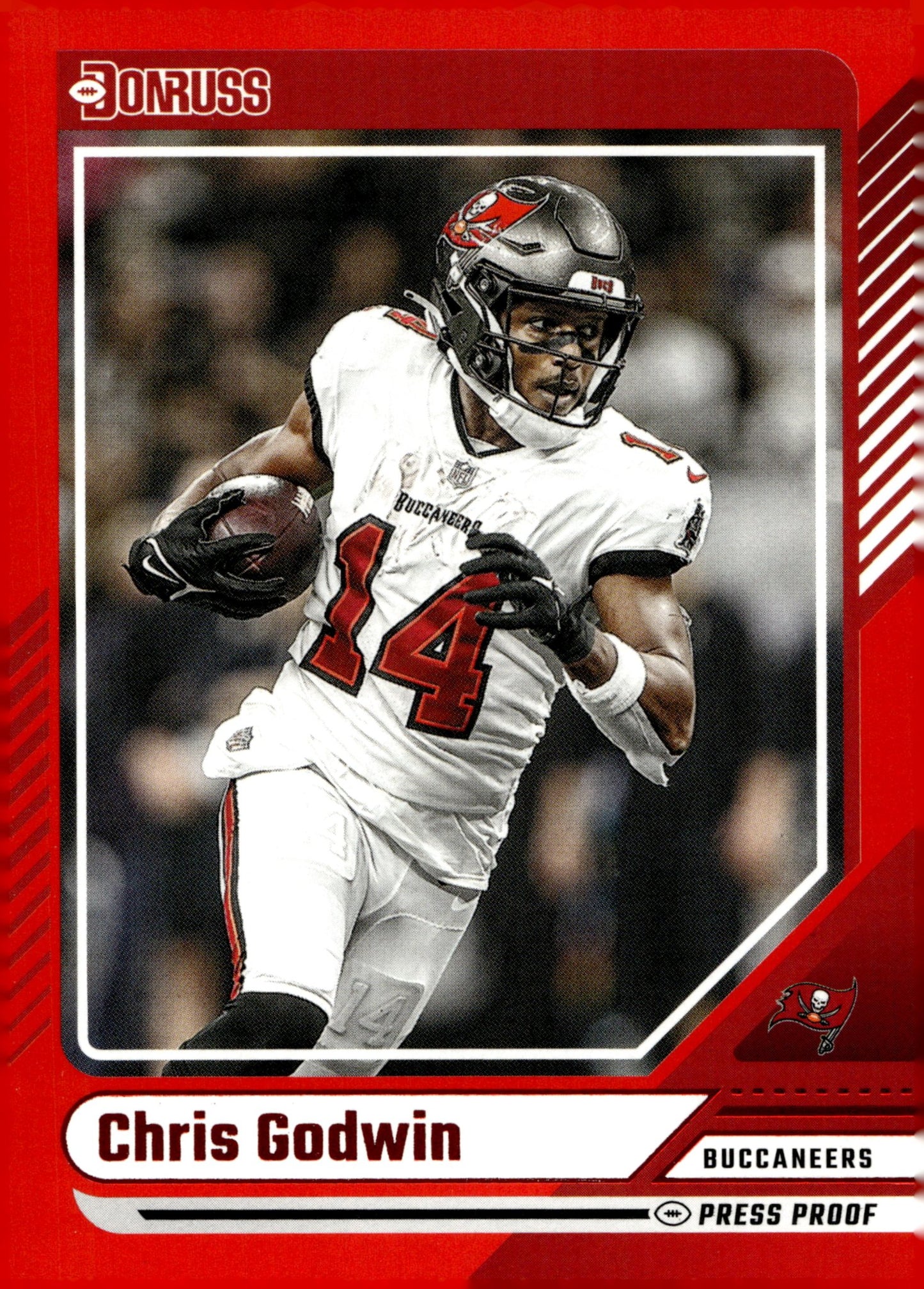 Chris Godwin 2024 Panini Donruss Press Proof Red #247 - Collector Store LLC