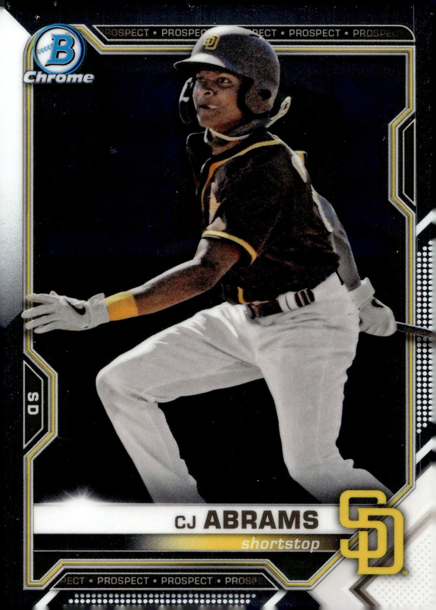 CJ Abrams 2021 Bowman Chrome Prospect #BCP - 14 - Collector Store LLC