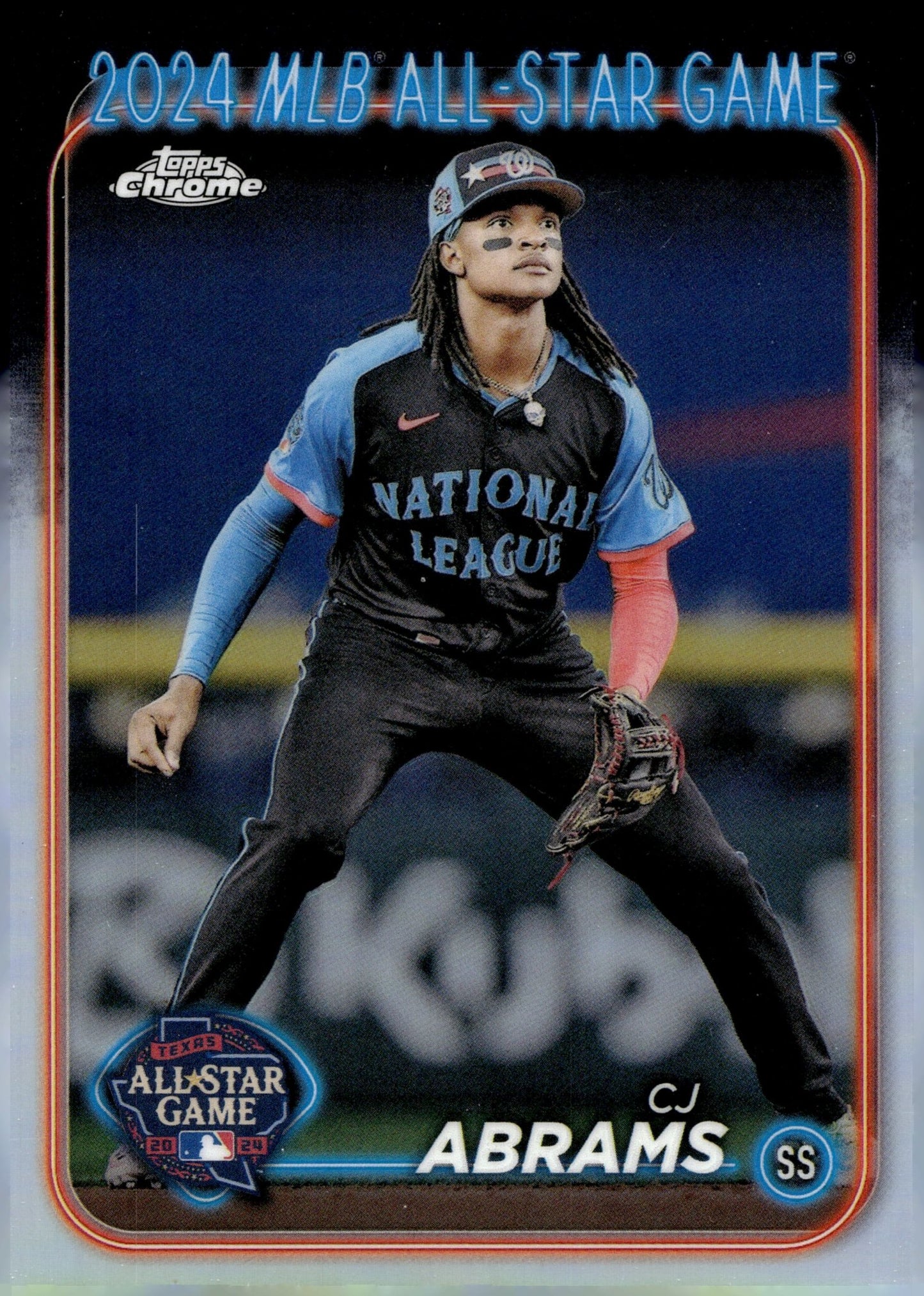 CJ Abrams 2024 Topps Chrome All Star Game Refractor ASGC - 40 1 - Collector Store LLC