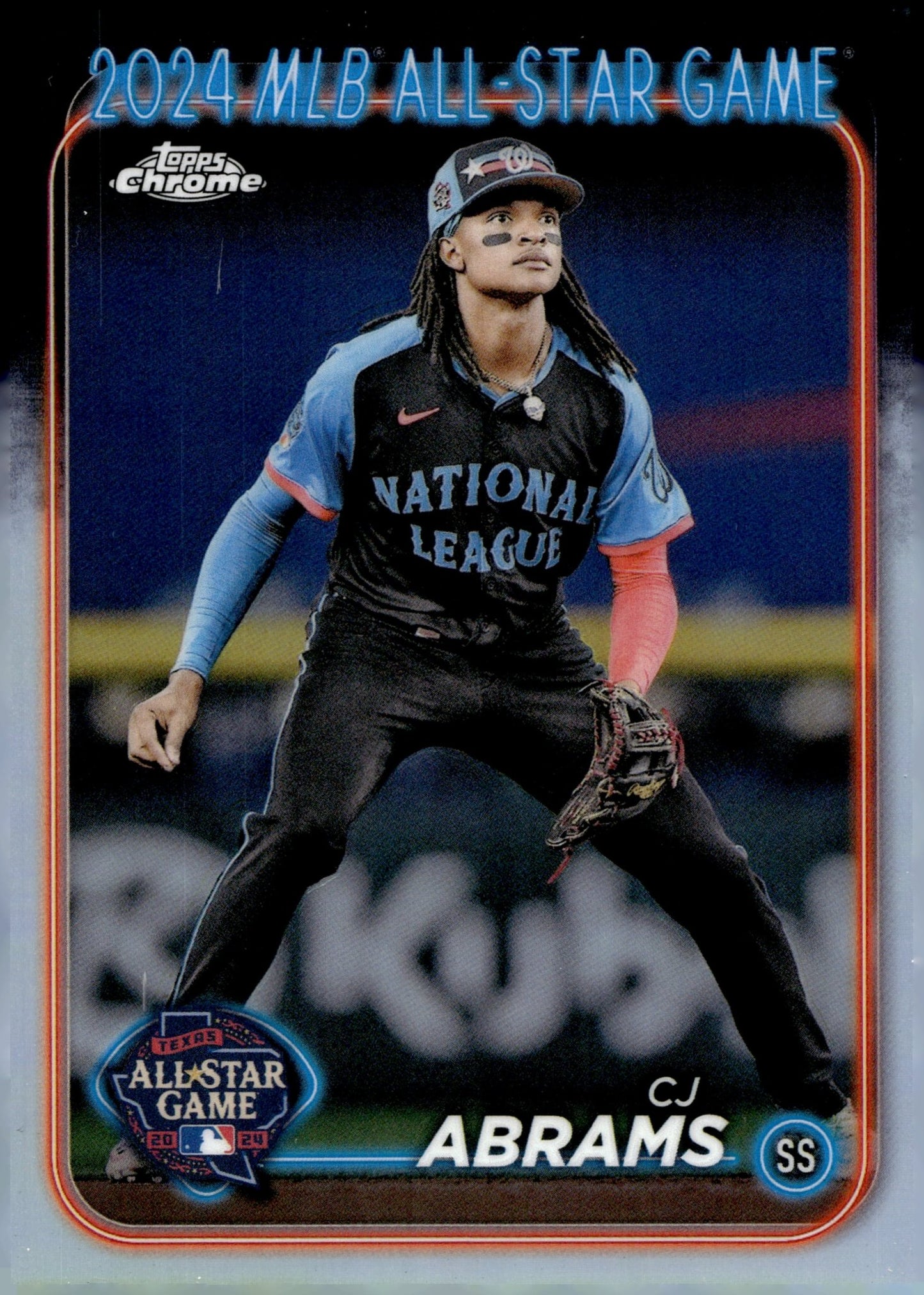 CJ Abrams 2024 Topps Chrome All Star Game Refractor ASGC - 40 2 - Collector Store LLC