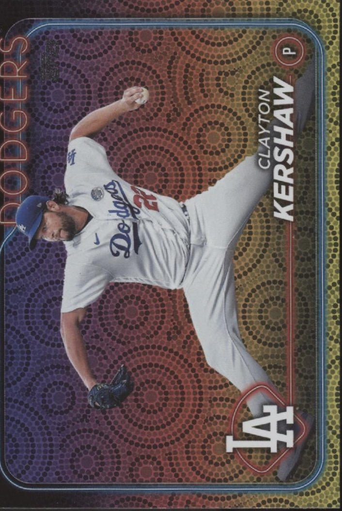 Clayton Kershaw 2024 Topps Series 2 Holiday Foil #351 - Collector Store LLC