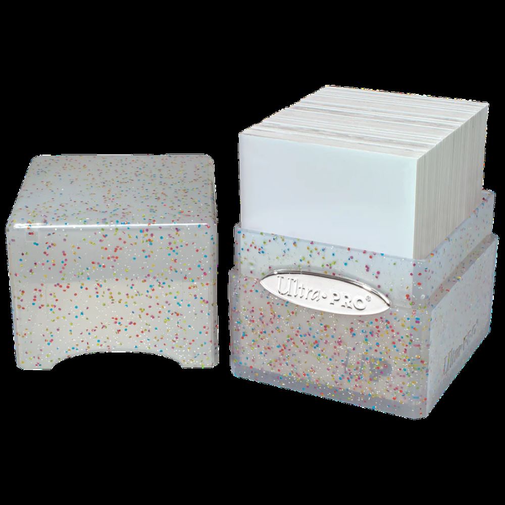 Ultra Pro: Glitter Satin Cube (Clear)