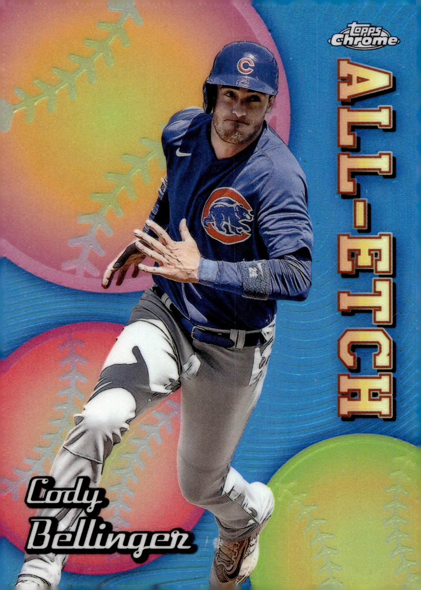 Cody Bellinger 2024 Topps Chrome All - Etch Refractor CAEU - 6 2 - Collector Store LLC