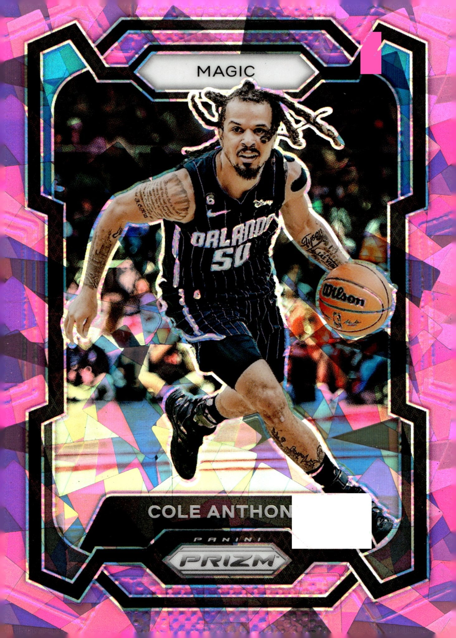Cole Anthony 2023 - 24 Panini Prizm Pink Ice Prizm #16 - Collector Store LLC