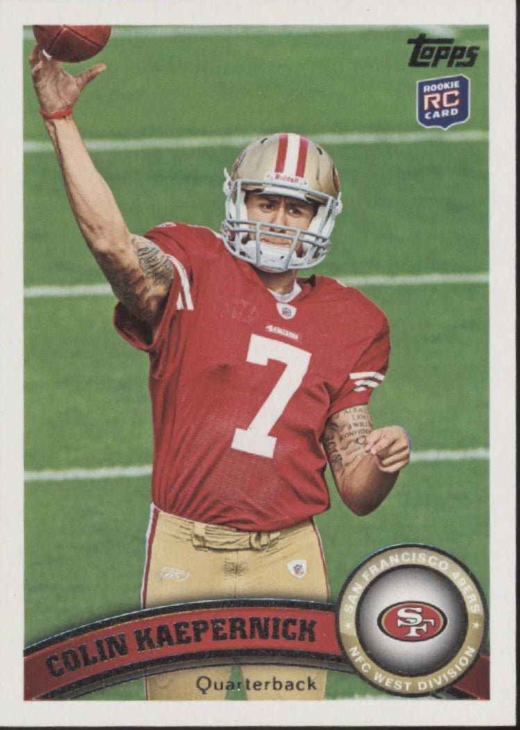 Colin Kaepernick 2011 Topps RC #413 - Collector Store LLC