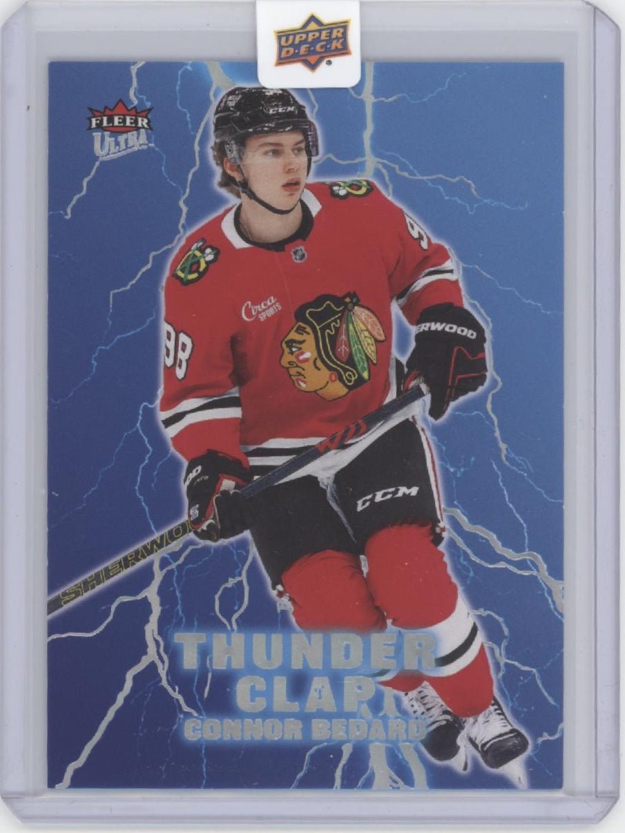 Connor Bedard 2025 Upper Deck Fleer Ultra Thunder Clap #2 #2 - Collector Store LLC