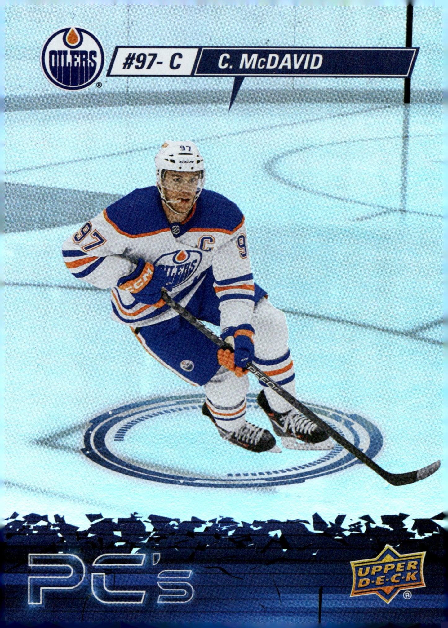Connor McDavid 2023 - 24 Upper Deck Series 2 PC's #PC - 11 - Collector Store LLC