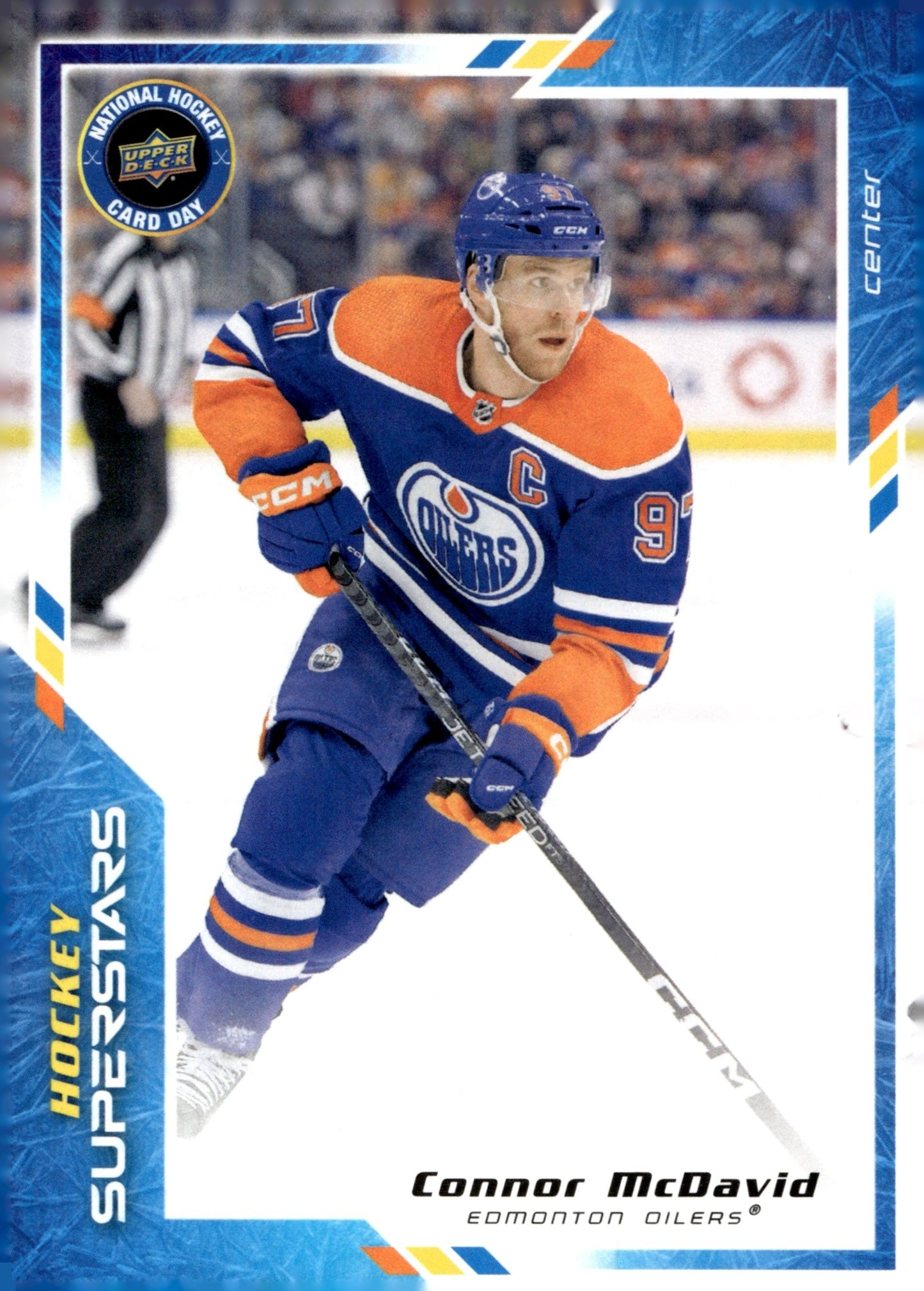 Connor McDavid 2024 Upper Deck National Hockey Card Day #NHCD - 11 #2 - Collector Store LLC