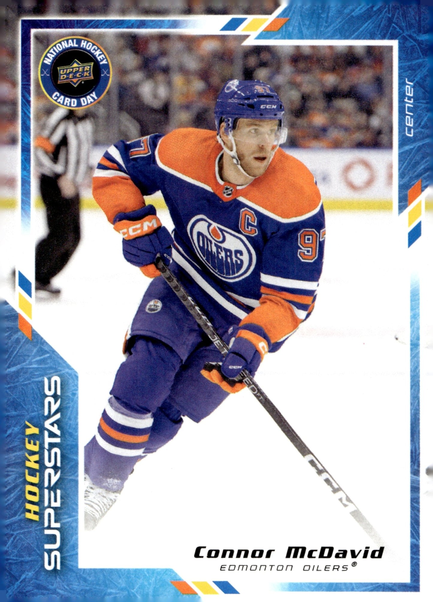 Connor McDavid 2024 Upper Deck National Hockey Card Day #NHCD - 11 #3 - Collector Store LLC