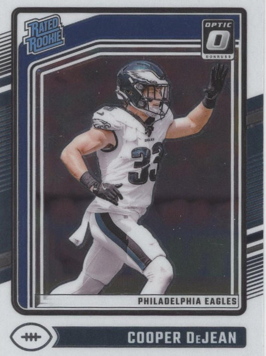 Cooper DeJean 2024 Panini Donruss Optic Rated Rookie RC #221 - Collector Store LLC