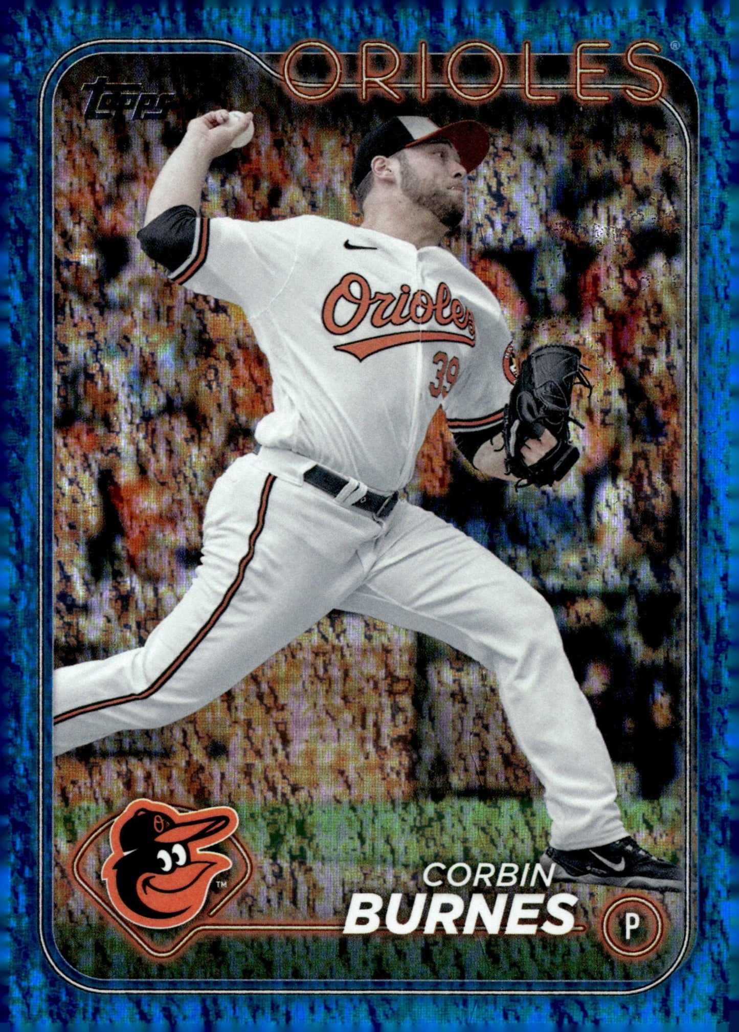 Corbin Burnes 2024 Topps Series 2 Blue Foil 628/999 #501 - Collector Store LLC