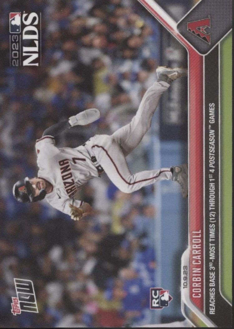 Corbin Carroll 2023 Topps Now NLDS RC #981 - Collector Store LLC