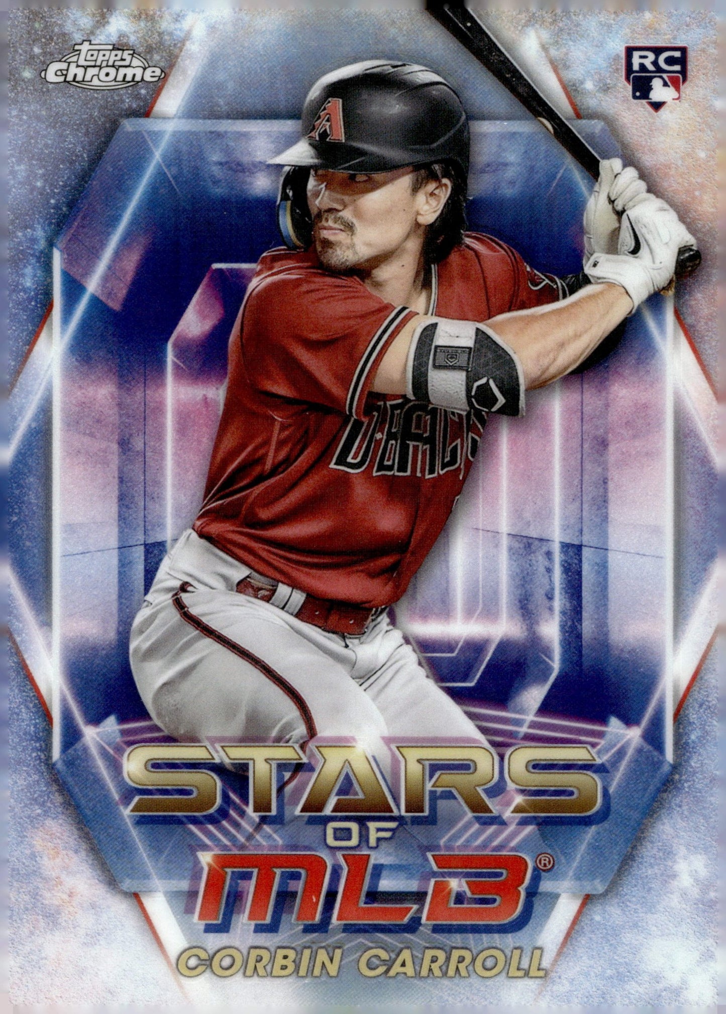 Corbin Carroll 2024 Topps Chrome Stars of MLB Refractor RC #SMLBC - 34 - Collector Store LLC