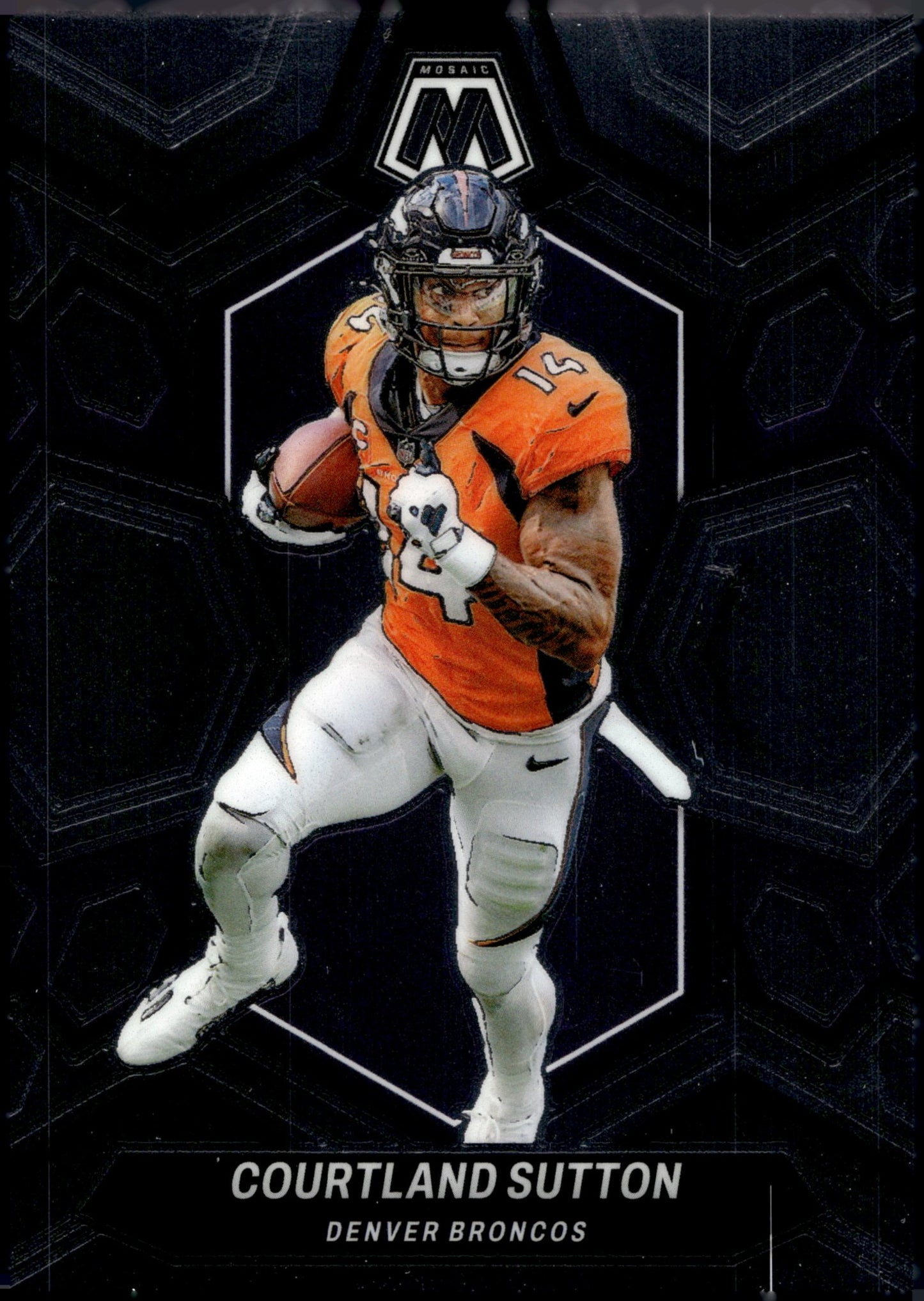 Courtland Sutton 2024 Panini Mosaic #66 - Collector Store LLC