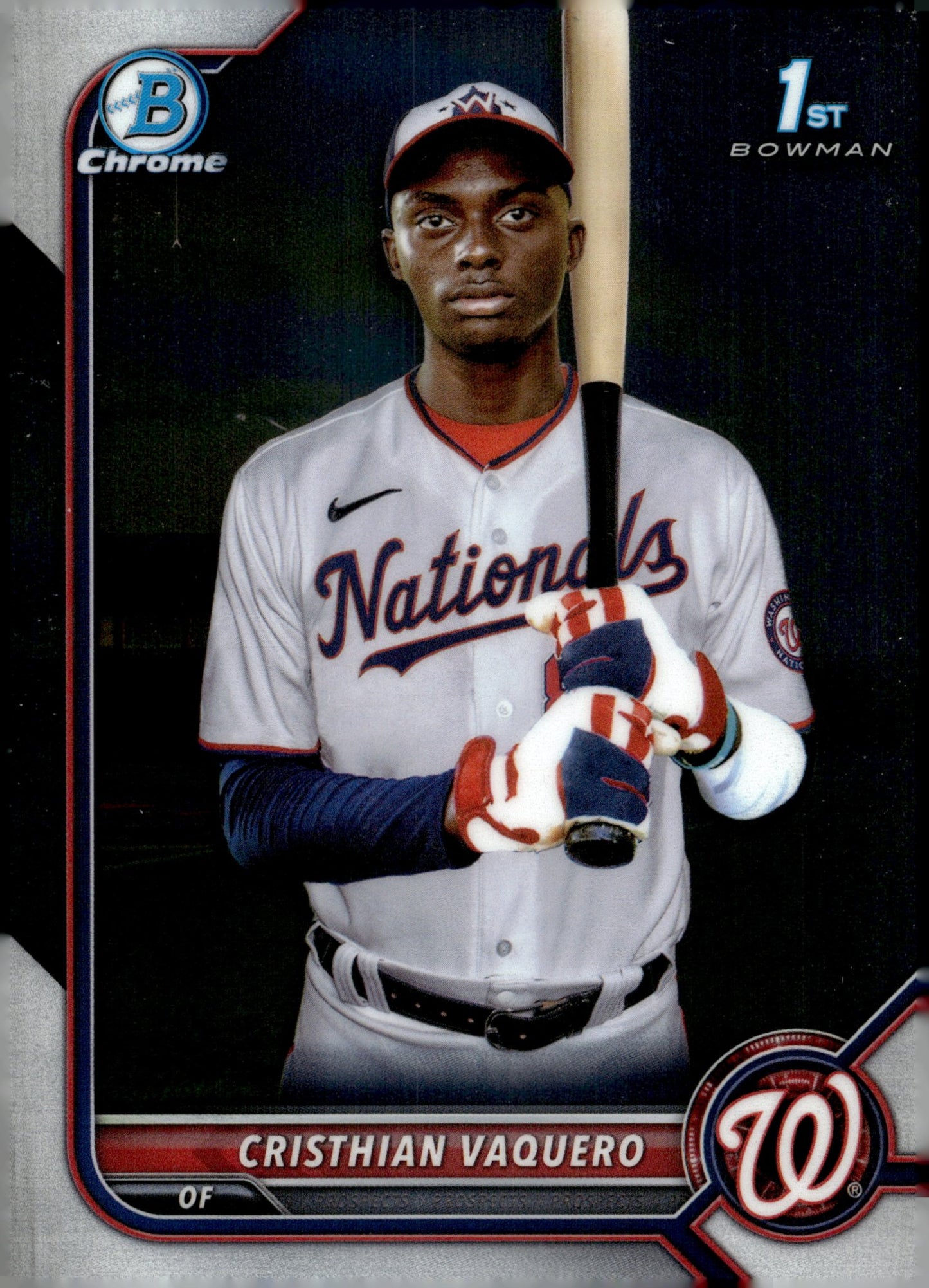 Cristhian Vaquero 2022 Bowman Chrome Prospects BCP - 157 - Collector Store LLC