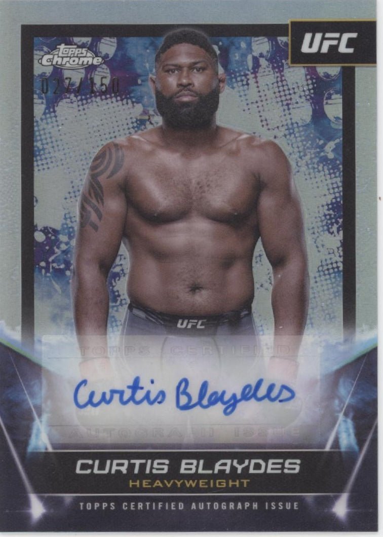 Curtis Blaydes 2024 Topps Chrome Refractor Auto #FNA - CBL - Collector Store LLC