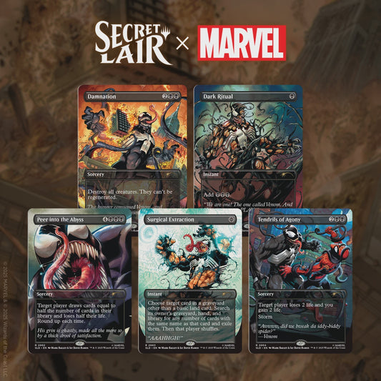 Magic the Gathering: Secret Lair x Marvel - Spider-Man: Venom Unleashed (Colors)