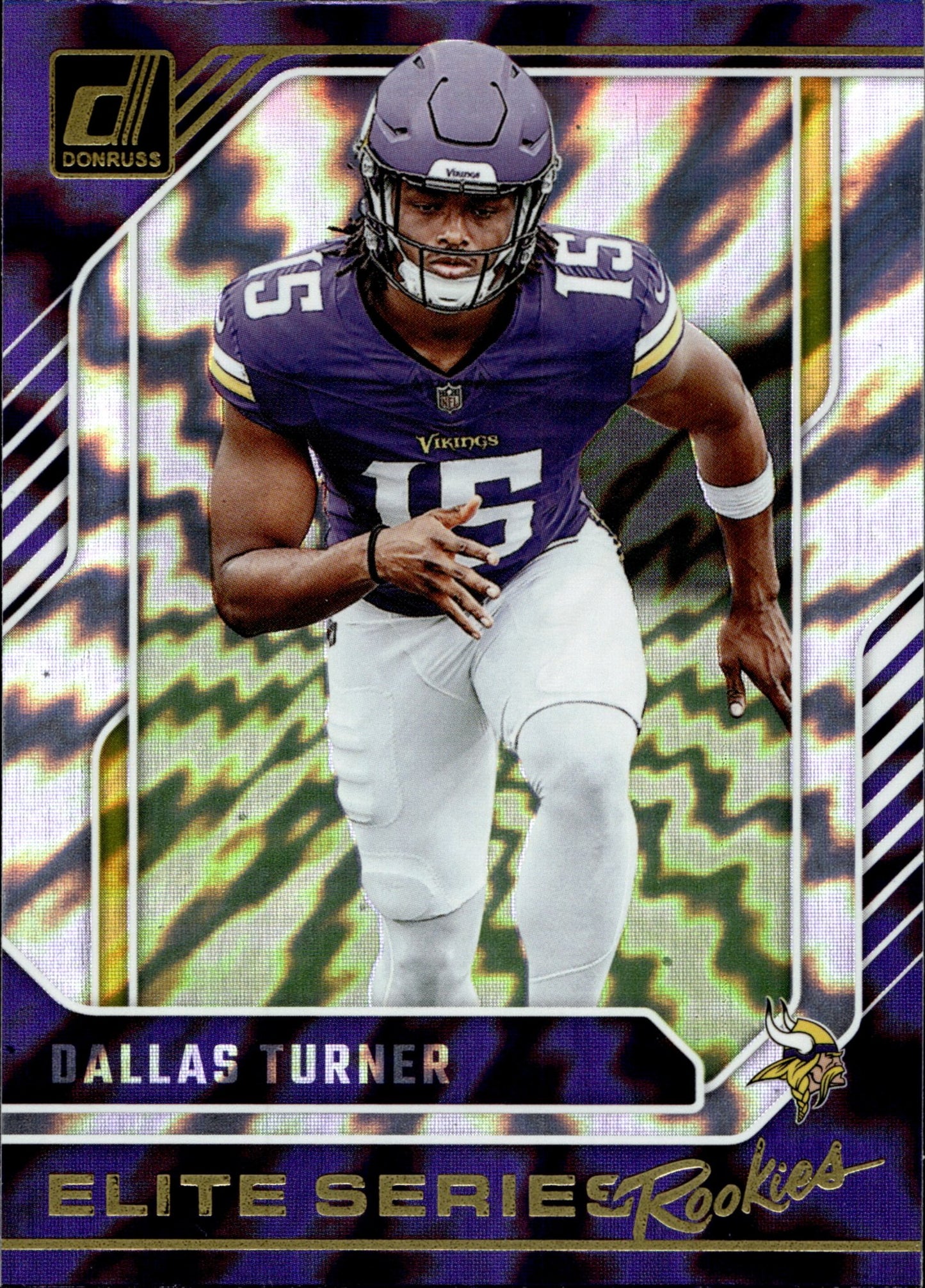 Dallas Turner 2024 Panini Donruss Elite Series Rookies RC #21 - Collector Store LLC