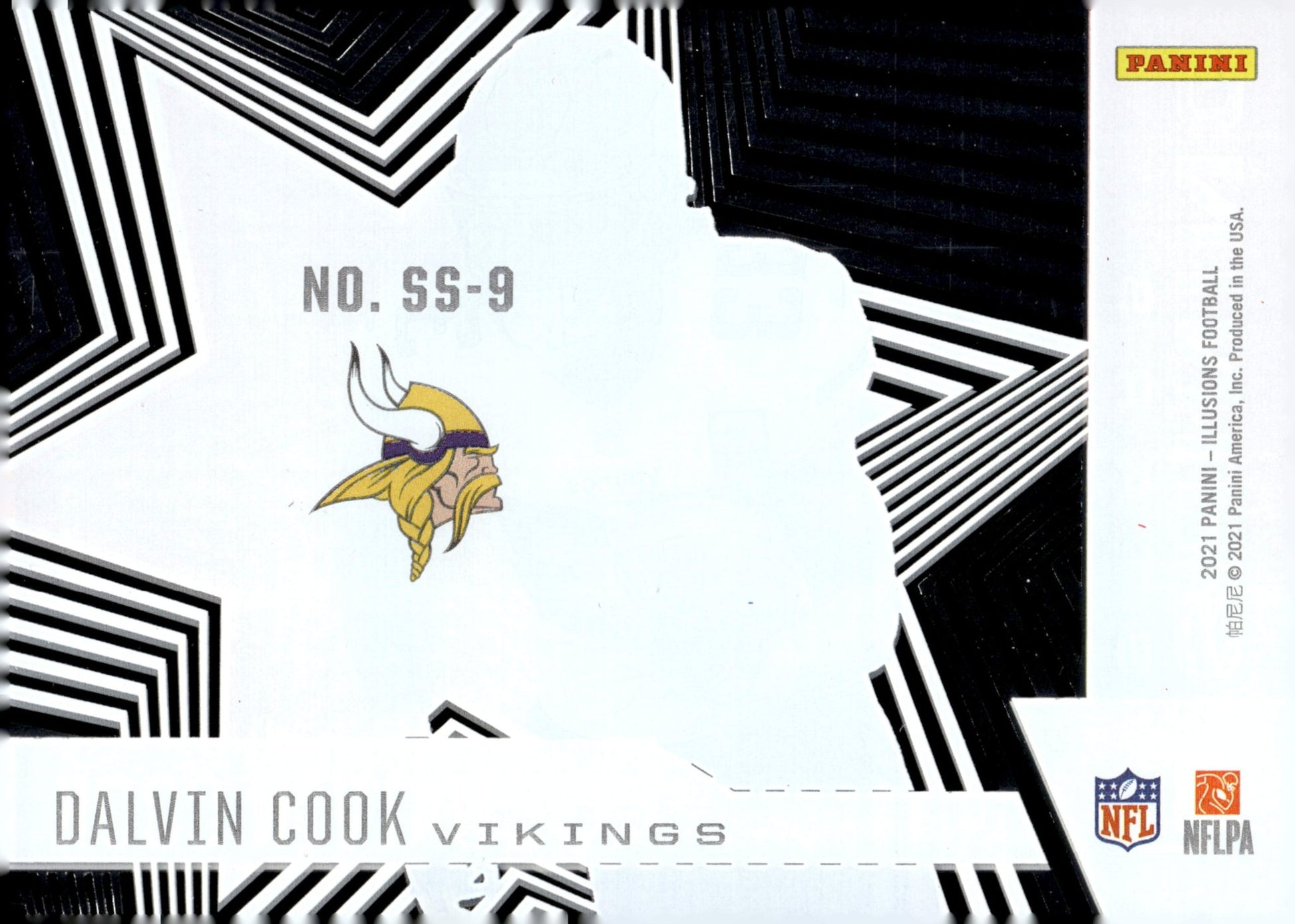 Dalvin Cook 2021 Panini Illusions Shining Stars Clear Card #SS - 9 #1 - Collector Store LLC