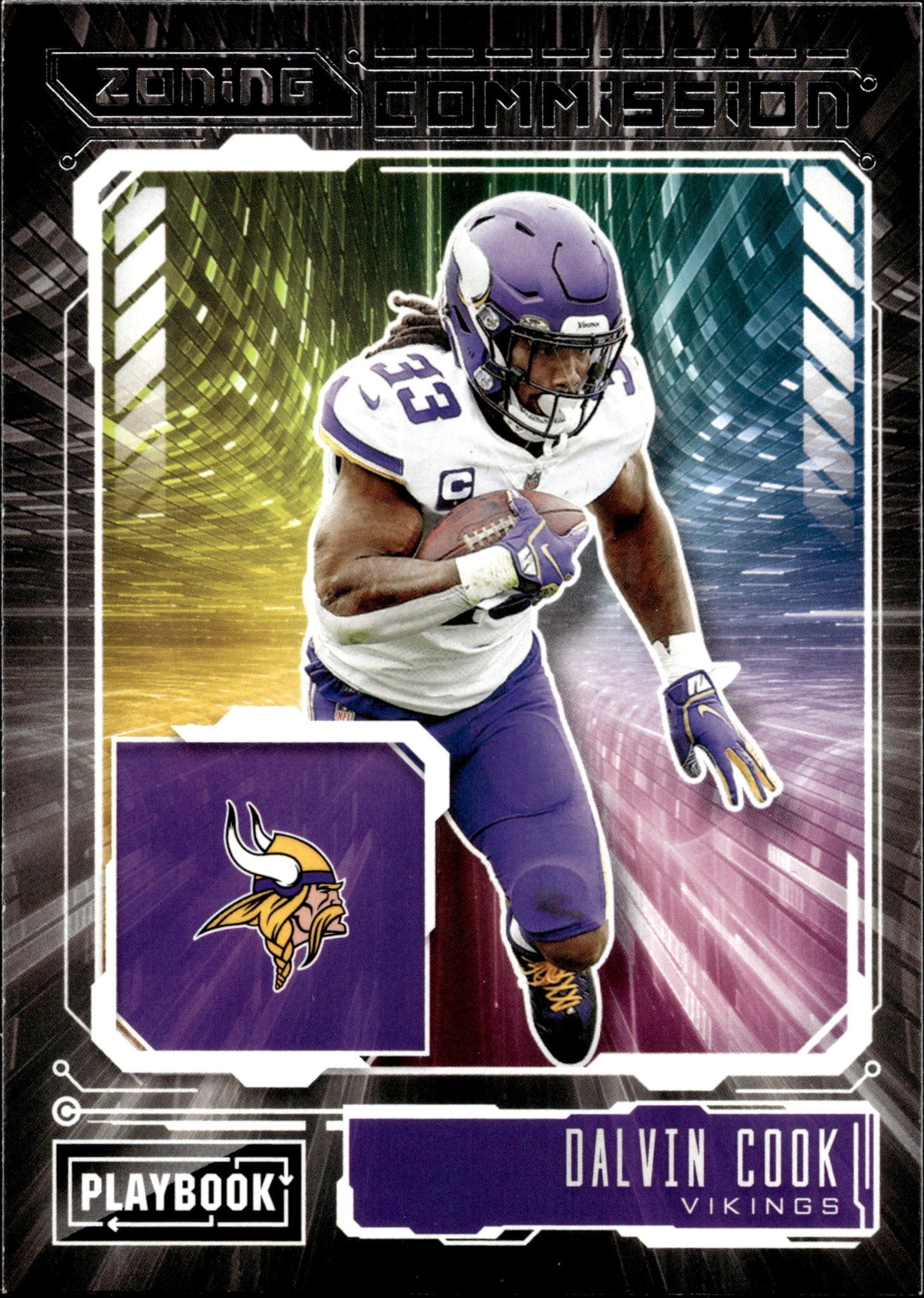 Dalvin Cook 2021 Panini Playbook Zoning Commission #ZC - DCO - Collector Store LLC