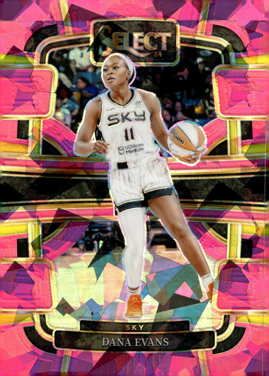 Dana Evans 2024 Panini WNBA Select Pink Ice Prizm #73 - Collector Store LLC