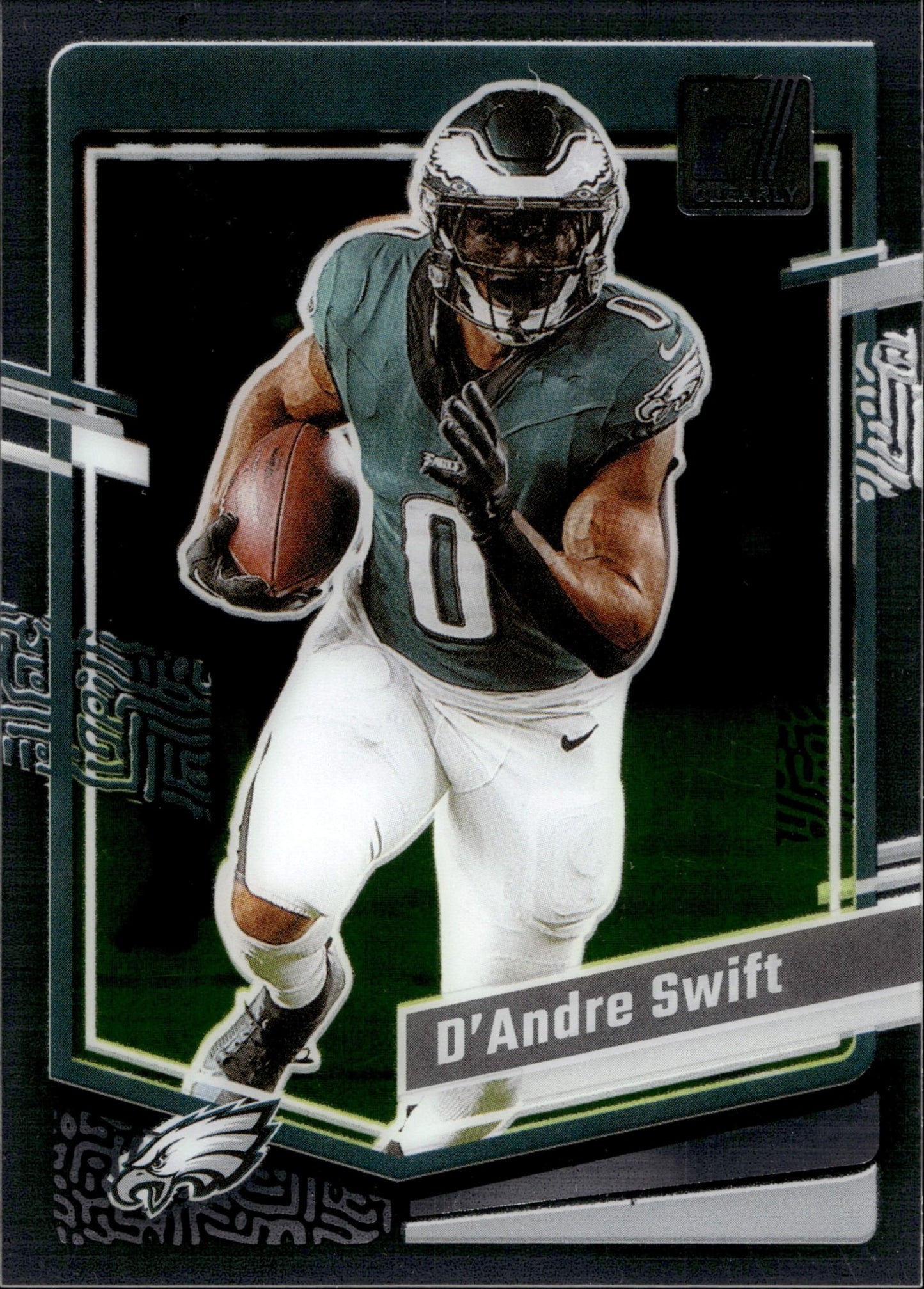 D'Andre Swift 2023 Panini Clearly Donruss #39 - Collector Store LLC