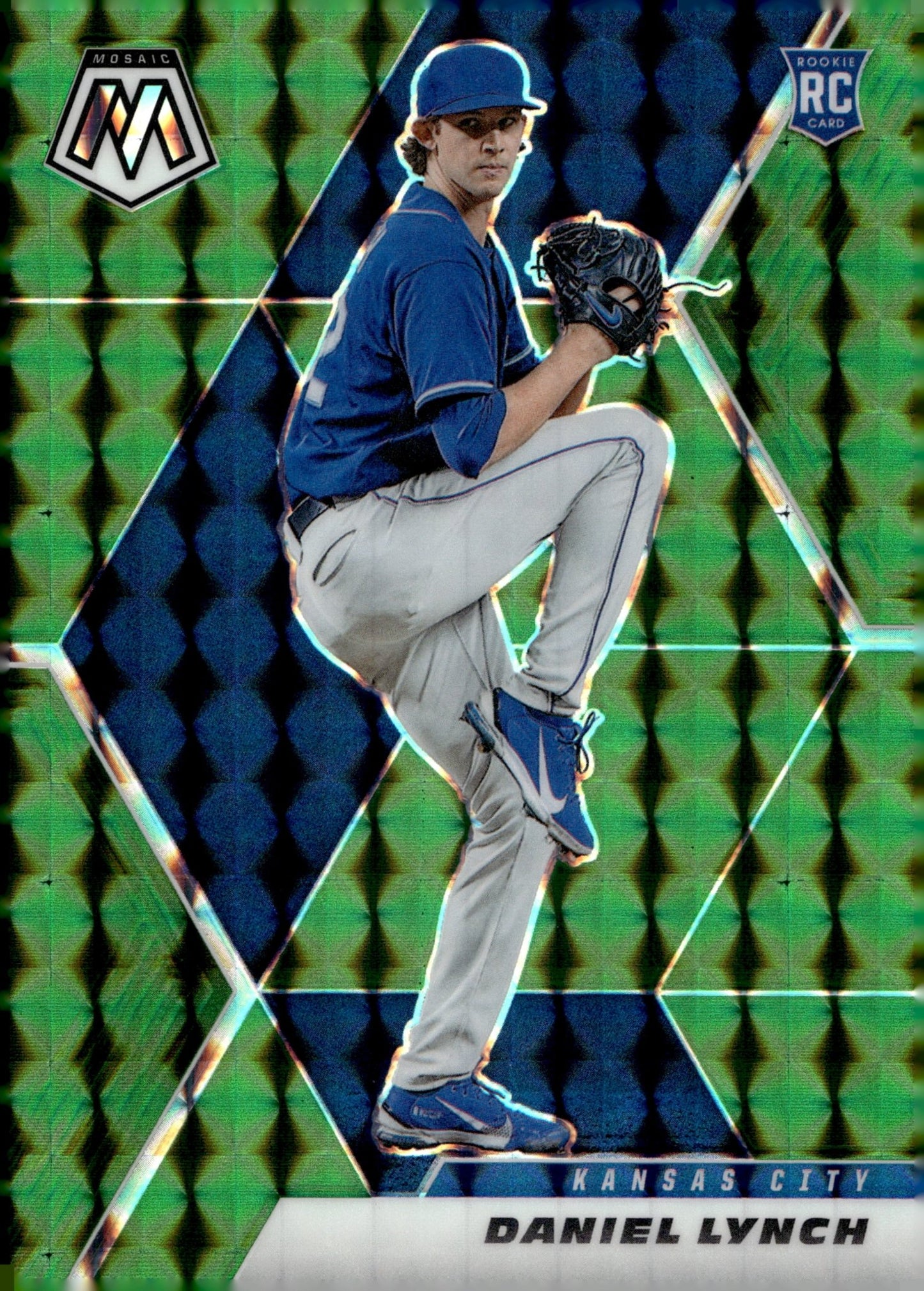 Daniel Lynch 2021 Panini Mosaic Green Prizm RC 284 - Collector Store LLC