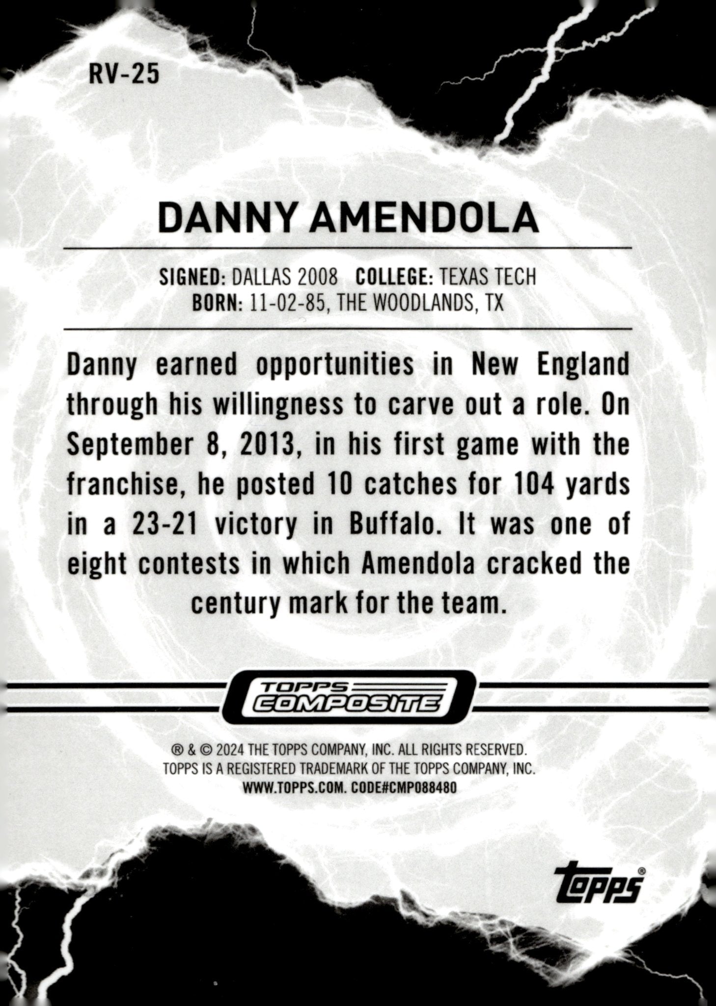 Danny Amendola 2023 Topps Composite Resurgence #RV - 25 - Collector Store LLC