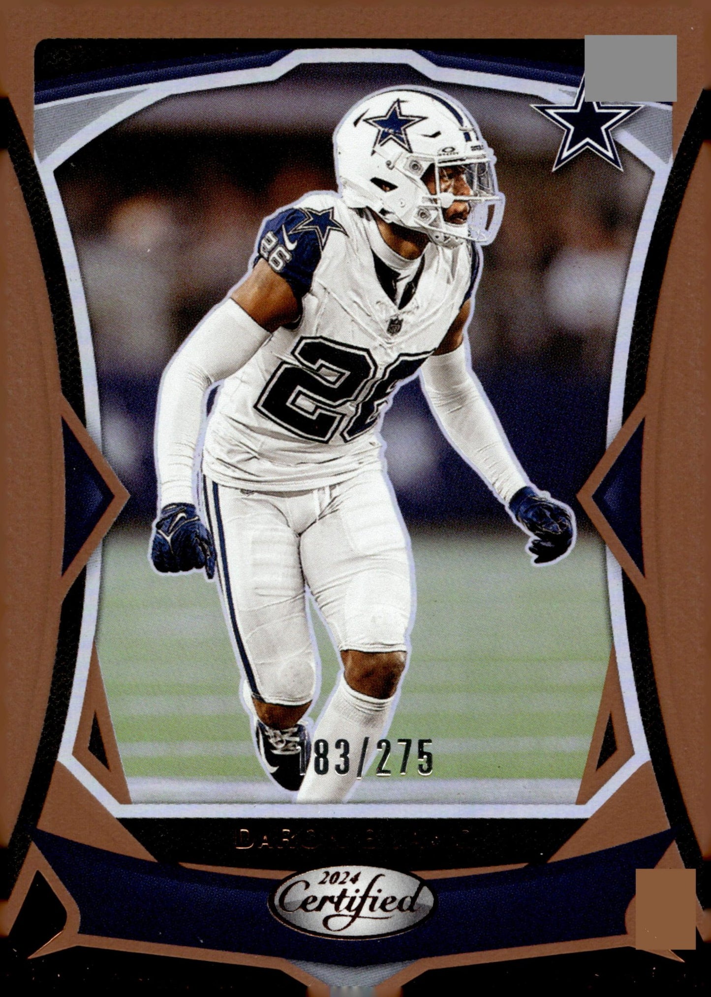 DaRon Bland 2024 Panini Certified Bronze Mirror 183/275 #29 - Collector Store LLC