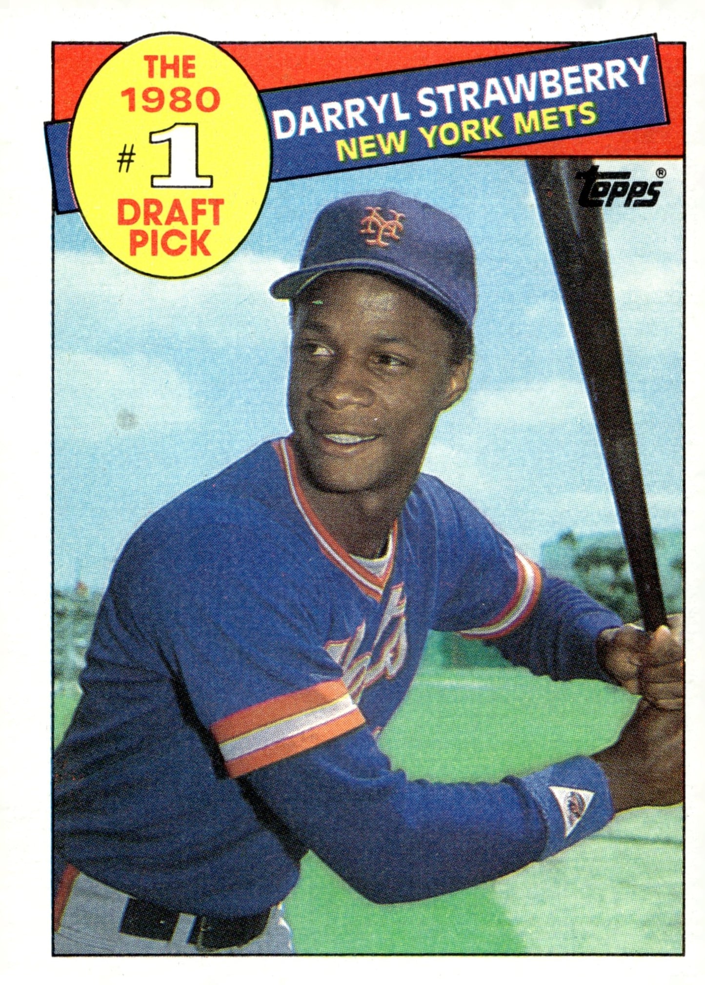 Darryl Strawberry 1985 Topps 1 Draft Pick 278 2 - Collector Store LLC