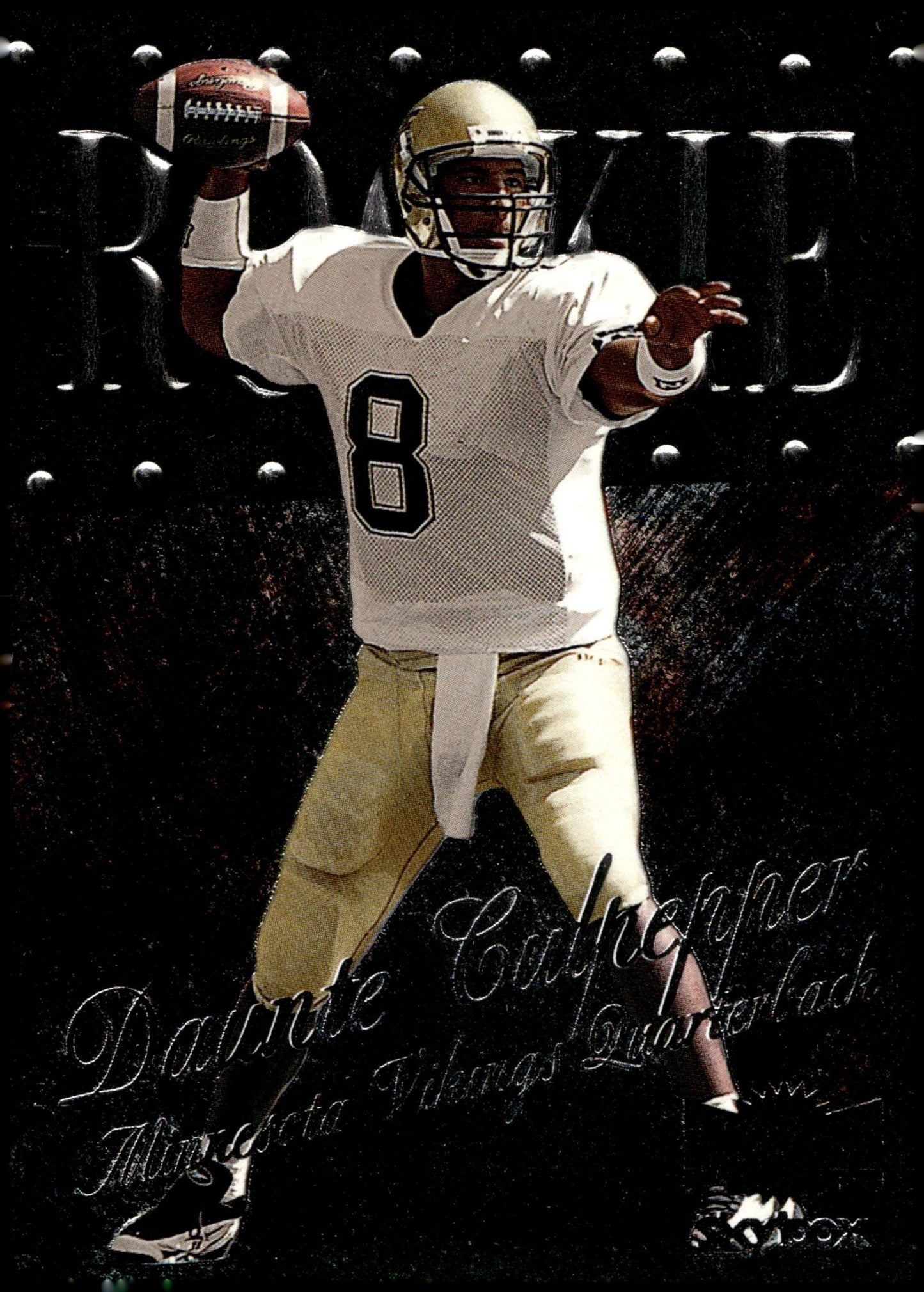 Daunte Culpepper 1999 Skybox Metal Universe RC #217 #2 - Collector Store LLC
