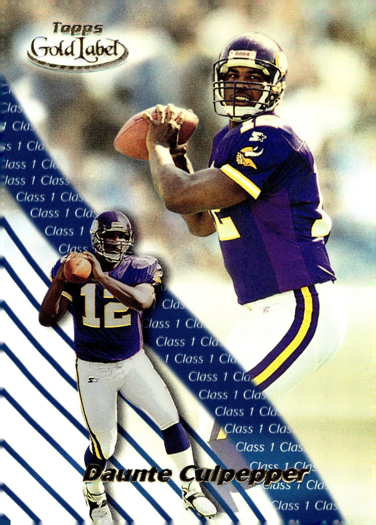 Daunte Culpepper 2000 Topps Gold Label Class 1 #56 - Collector Store LLC