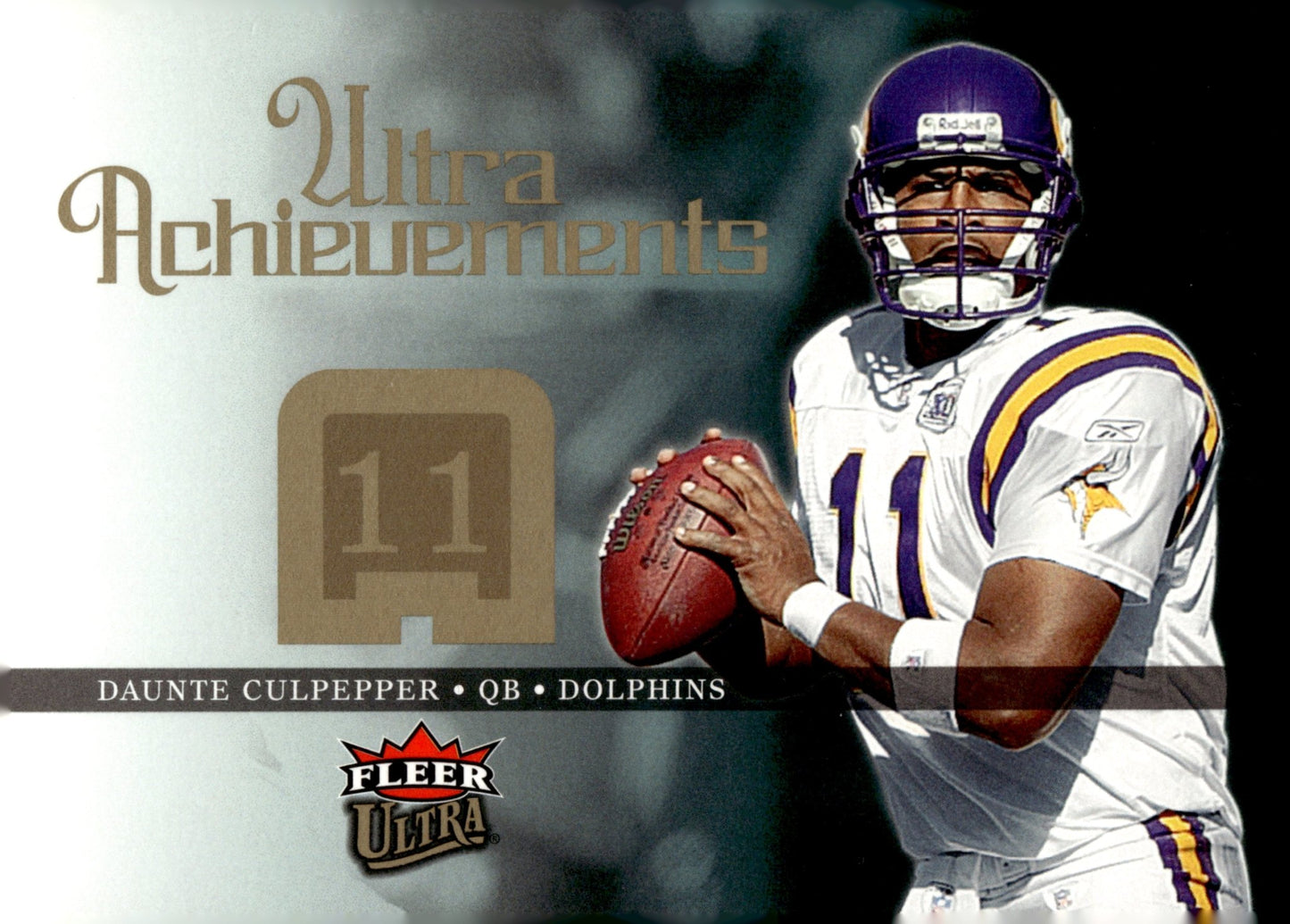 Daunte Culpepper 2006 Fleer Ultra Achievements #UA - DC - Collector Store LLC