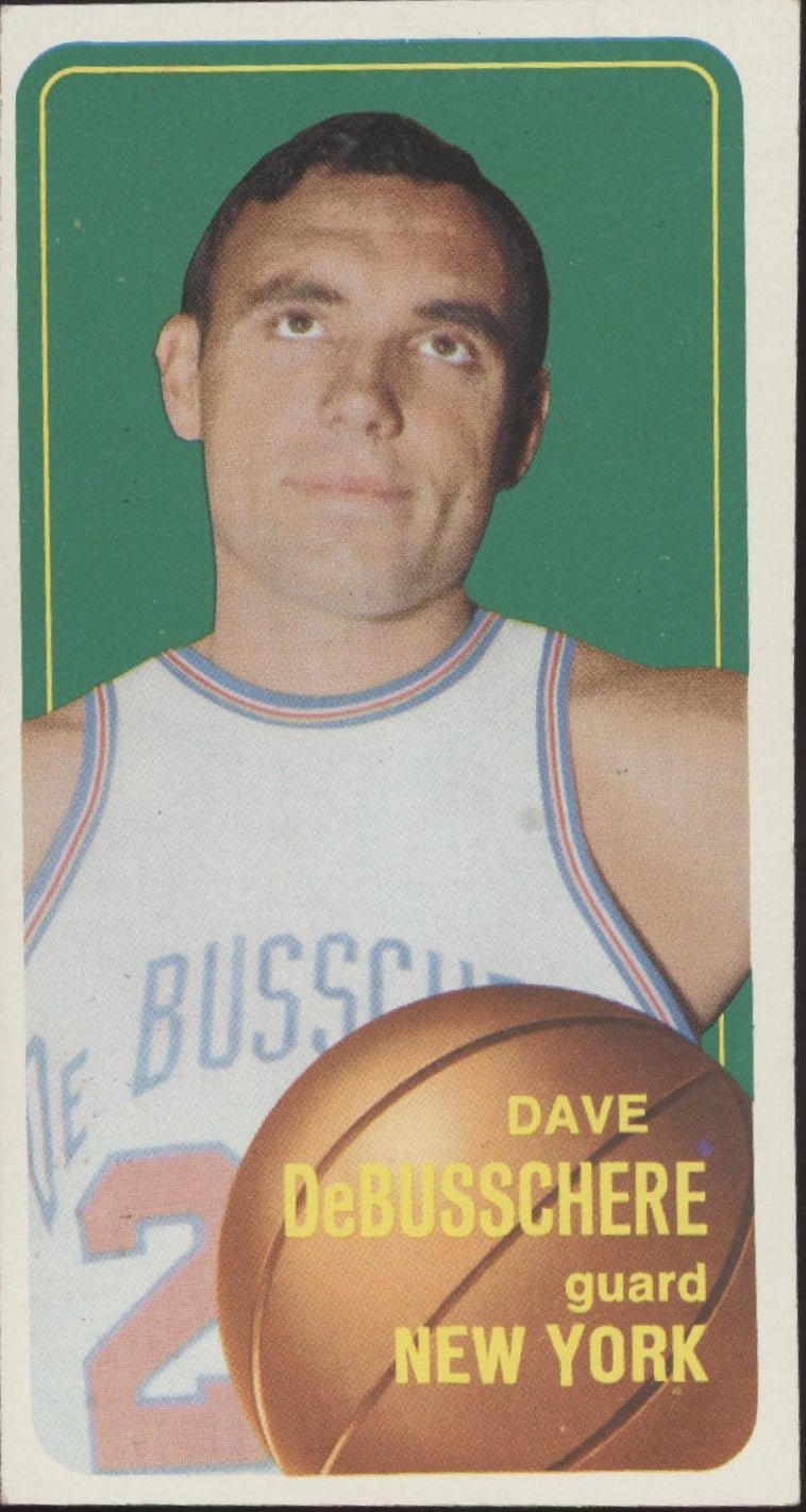 Dave DeBusschere 1970 - 71 Topps Oversized #135 New York Knicks VG - EX #2 - Collector Store LLC