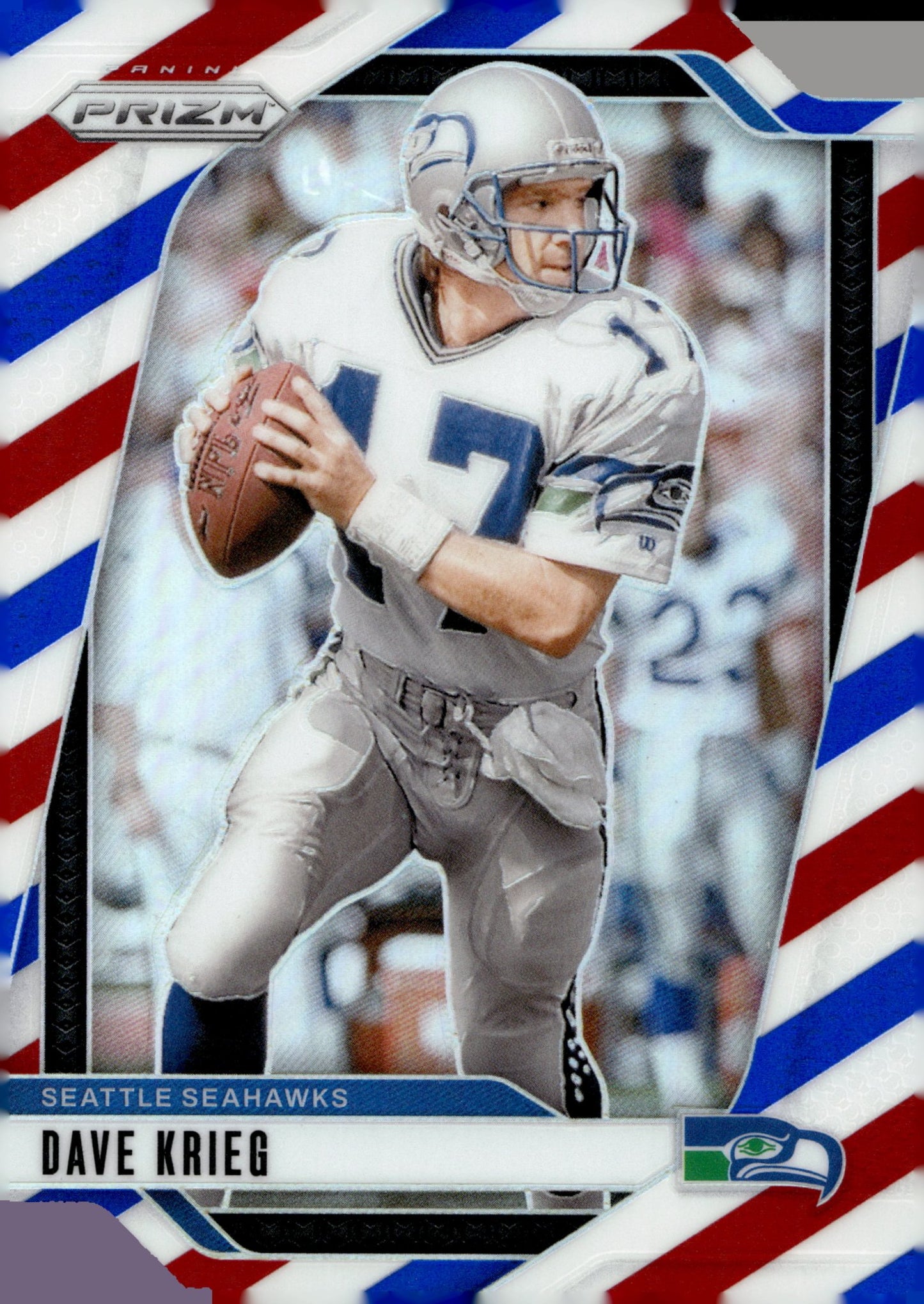 Dave Krieg 2024 Panini Prizm Red White & Blue Prizm #267 - Collector Store LLC