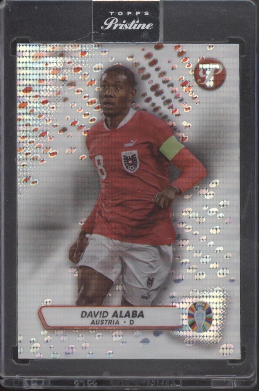 David Alaba 2023 - 24 Topps Pristine Road to UEFA Euro #1 - Collector Store LLC