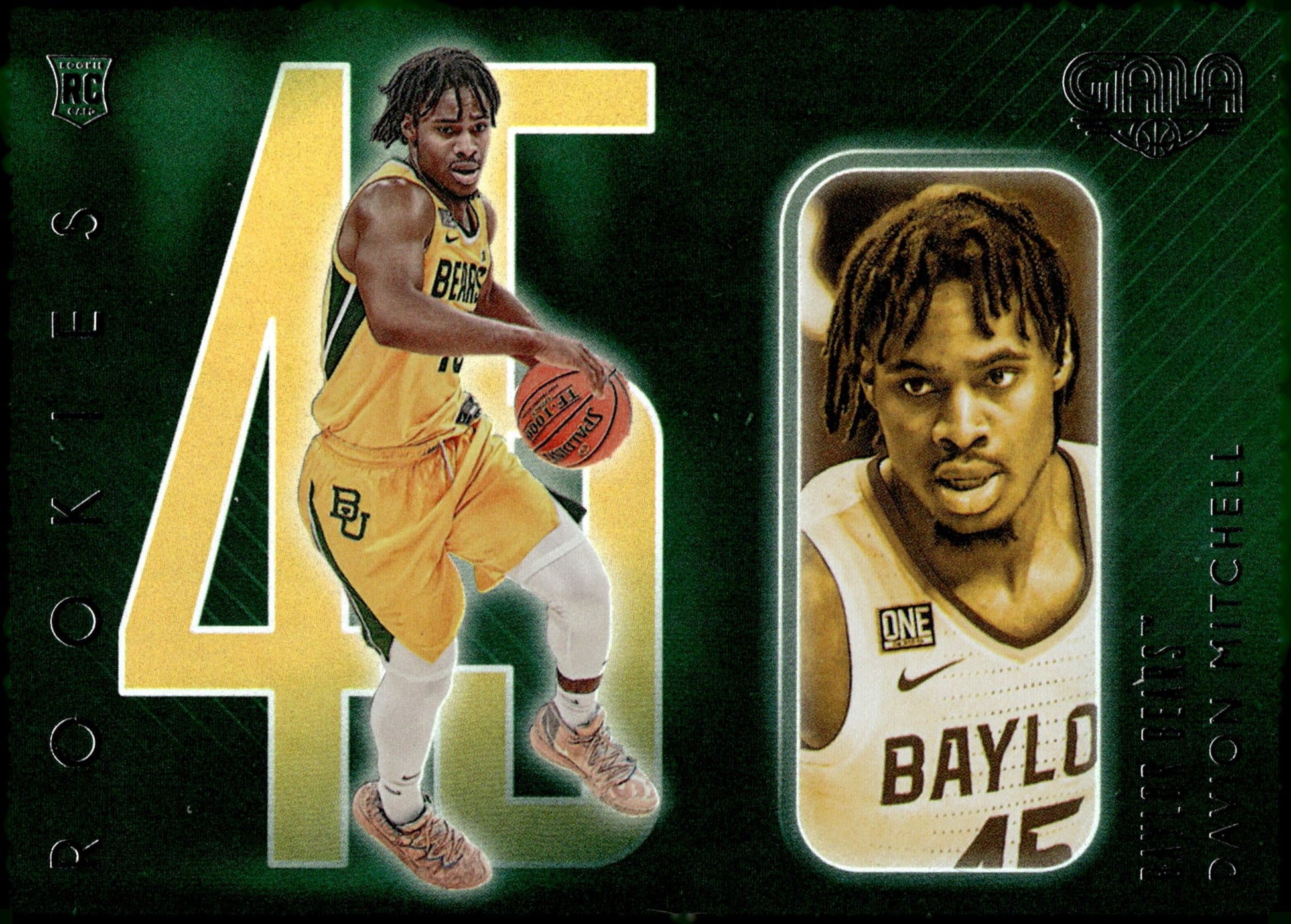 Davion Mitchell 2021 Panini Chronicles Gala Draft Picks RC #190 - Collector Store LLC