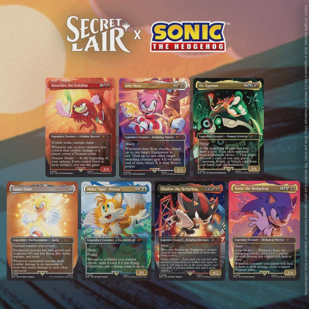 Magic the Gathering: Secret Lair X Sonic Friends & Foes Non-Foil